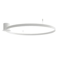 Lampa Sufitowa Natynkowa RIO LED 70W 4000K Plafon Okrągła 110cm Biała SOLLUX