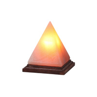 Lampa Stołowa Biurkowa Nocna z Soli Kamiennej E14 15W 90lm 2700K Pomarańczowy boho Vesuvius 4096 Rabalux