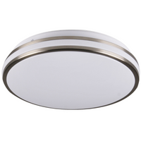 Plafon ORBIT 40 oprawa lampa sufitowa LED 24W GOLDLUX NIKIEL 2600lm 4000K