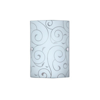 Półplafon Kinkiet Ścienny Lampa LED E27 Biały Klasyczny Harmony Lux 3850 Rabalux