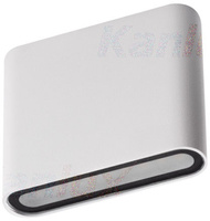 Oprawa Zewnętrzna KINKIET Elewacyjny LED GARTO Biały 8W 350lm 840 Neutralna IP54 Kanlux