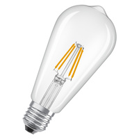 Żarówka LED ST64 E27 3.4W = 40W 470lm 2700K Ciepła 300° Filament STAR CLASSIC Osram
