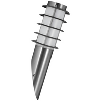 Kinkiet Ogrodowy Lampa Elewacyjna LED E27 SERENA Satyna - GOLDLUX (Polux) 40cm