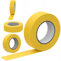 Mocna Taśma Izolacyjna PCV Wodoodporna 19mm x 0,13mm Żółta 20m