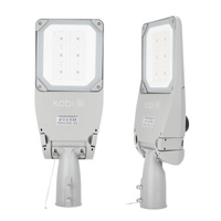 Lampa Uliczna LED Przemysłowa Oprawa Drogowa 80W 13600lm 4000K Neutralna IP66 IK09 Szara Master Street Kobi
