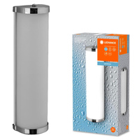 Plafon Lampa Łazienkowa Kinkiet Nad Lustro Ściemnialny E14 Chrom Bathroom Wall Luminaire IP44 Ledvance