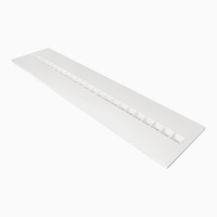 Panel LED Oprawa Lampa Sufitowa 27.5W 4150lm 4000K Neutralna Podtynkowa Biały 120x30cm Louver Ledvance