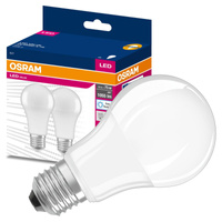 2x Żarówka LED A60 E27 10W = 75W 1055lm 6500K Zimna 200° VALUE CLASSIC Osram