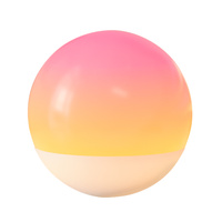 Lampa Ogrodowa Stołowa Naziemna LED KULA CANDY 12cm Wielokolorowa RGB