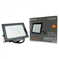 Naświetlacz LED Lampa Reflektor 30W 2700lm 4000K Neutralna IP65 NL-1 Ecolight
