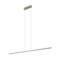 Lampa Liniowa Sufitowa Wisząca LED 32W 1600lm 3000K Ciepła Oliwkowa BAR LED M 11400 Nowodvorski
