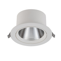 Oprawa Podtynkowa Sufitowa LED 15W 1200lm 4000K Neutralna Biała EGINA 10556 Nowodvorski