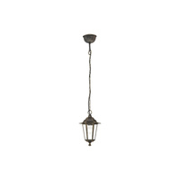 Lampa Wisząca Sufitowa Ogrodowa Zewnętrzna E27 IP43 Złoty Klasyczny Velence 8238 Rabalux