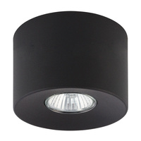 Lampa Sufitowa Oprawa Natynkowa ORION BLACK Spot Halogenowa Czarna Okrągła GU10 3236 TK Lighting