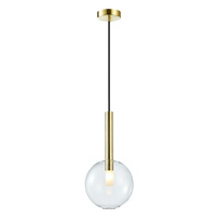 Lampa Wisząca Sufitowa NIKO Złota 1xG9 fi 200 Milagro