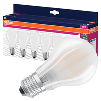 6x Żarówka LED A60 E27 6.5W = 60W 806lm 2700K Ciepła 300° Retrofit Filament CLASSIC Osram