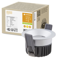 Panel LED Oprawa Podtynkowa Punktowa 8W 680lm CCT Ściemnialna Oczko Spot Srebrny Fix Ledvance