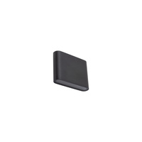 Lampa Ogrodowa Zewnętrzna Kinkiet Elewacyjny Oprawa Natynkowa LED 6W 300lm 3000K Ciepła Czarna Wodoodporna IP54 Nowoczesna SEMI 11363 Nowodvorski
