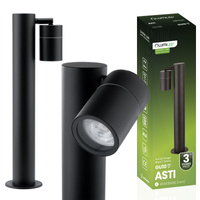 Lampa Ogrodowa Oprawa SŁUPEK Reflektor Zewnętrzny Stojąca 45 cm GU10 ASTI LUMILED