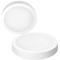 Plafon LED Sufitowy Natynkowy 24W 2400lm 4000K Neutralny 120° Biały IP40 IK03 Sigaro Kobi