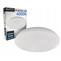 Plafon LED Lampa Sufitowa Ścienna Oprawa Okrągła 24W 1680lm 4000K IP44