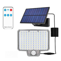 Naświetlacz Solarny LED Lampa Ogrodowa 6500K IP44 Czujnik Ruchu i Zmierzchu