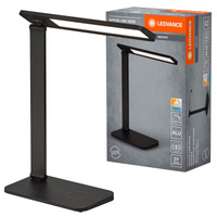 Lampa Stołowa Biurkowa LED 17W 465lm CCT Ściemnialna Czarny Office Line Ledvance