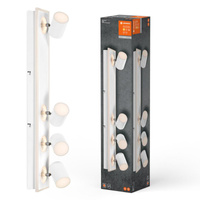 Lampa Sufitowa Ścienna LED Reflektor 4-Punktowy Dekoracyjny Ozdobny 58.5W Biały LEDVANCE