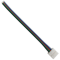 Złączka do Taśm LED RGBW Elastyczna Jednostronna 5pin 10mm Biała Sanico Goldlux
