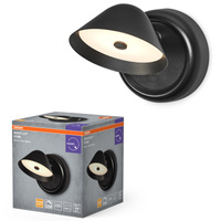 Lampka LED Nocna Magnetyczna 1.8W 110lm 3000K Ciepła 106° Akumulatorowe Czarna Ściemnialna Nightlux Osram