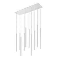 Lampa Sufitowa Wisząca 10x G9 Biała Nowoczesna LASER 490 8922 Nowodvorski