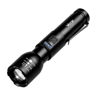 Latarka akumulatorowa LED Klasyczna 20W 800lm Lampka Ręczna Mocna ZOOM VA0180 VAYOX
