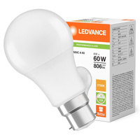 Żarówka LED A60 B22d 8W = 60W 806lm 2700K Ciepła Biała LEDVANCE