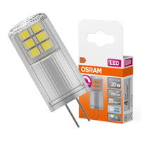 Żarówka LED Kapsułka G4 2W = 20W 200lm 4000K Neutralna 12V 320° Ściemnialna LED PIN Osram