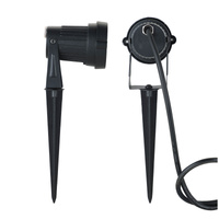 Lampa Ogrodowa LED Reflektor Wbijany Zewnętrzny 5W 400lm  3000K Ciepły IP65 Czarny Blake Kobi