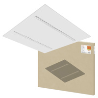 Panel LED Oprawa Biurowa Lampa Sufitowa 33W 4000lm 4000K Neutralna Podtynkowa Biały 62x62cm UGR16 IndiviLED® Ledvance