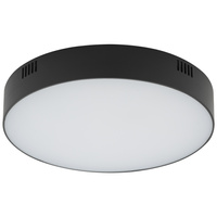 Plafon Lampa Sufitowa Oprawa Natynkowa LED 35W 3000lm 4000K Neutralna Czarna LID ROUND 10417 Nowodvorski