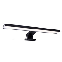 Kinkiet Ścienny LED Łazienkowy 8W 900lm 4000K Neutralna 120° Czarny IP44 SAMOS Sanico Goldlux