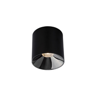 Oprawa Natynkowa Sufitowa LED 20W 1600lm 3000K Ciepła SPOT TUBA Czarna CL IOS ANGLE 36° 8737 Nowodvorski