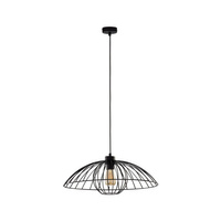 Lampa Sufitowa Wisząca BARBELLA Zwis Druciana Czarna Loftowa E27 6260 TK Lighting
