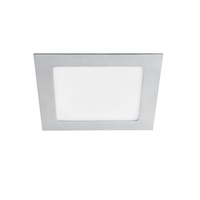 Oprawa Sufitowa Podtynkowa LED KATRO DOWNLIGHT 12W 4000K 660lm IP44 Kwadratowa Srebrna KANLUX