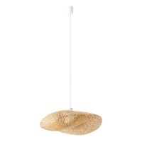 Lampa Sufitowa Wisząca E27 Biała Skandynawska HAVANA M 11396 Nowodvorski