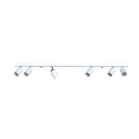 Lampa Sufitowa Oprawa Natynkowa Reflektor Punktowa 6x GU10 Biała Nowoczesna EYE SPOT 6607 Nowodvorski