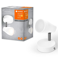 Lampa Sufitowa LED Reflektor Regulowany Punktowy 4.3W 210lm 3000K Ciepła Biały Spot Ledvance