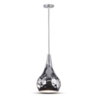 Lampa Wisząca Oprawa E27 Chromowy klosz VT-8180 V-TAC