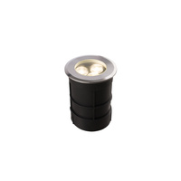 Oprawa Najazdowa Lampa Dogruntowa LED 3W 200lm 3000K Ciepła Srebrna Wodoodporna IP67 PICCO LED L 9104 Nowodvorski