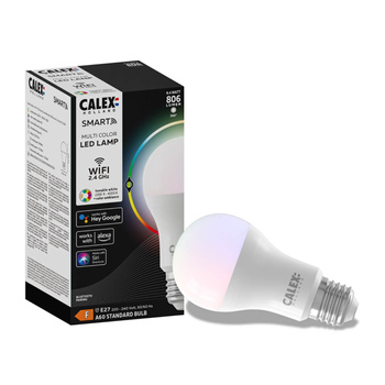 Żarówka LED E27 SMART WiFi 9,4W 806lm RGB + CCT TUYA CALEX