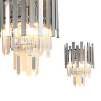 Lampa Ścienna Kinkiet ASPEN Chrom 2xE14 Milagro