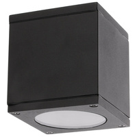 Lampa Sufitowa SPOT LED QUAZAR 17 GU10 IP44 KOBI ALUMINIUM Kwadratowa Czarna