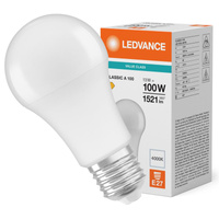 Żarówka LED A60 E27 13W = 100W 1521lm 4000K Neutralna Biała LEDVANCE